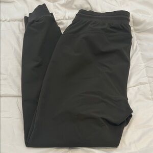 Women's dark green Jogger Pants- TALL Large.